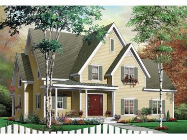 Country House Plan, 027H-0022