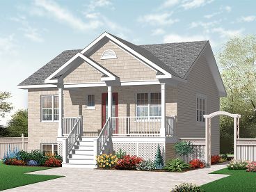Vacation Home Plan, 027H-0234