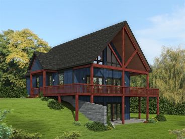 Mountain House Plan, 062H-0372