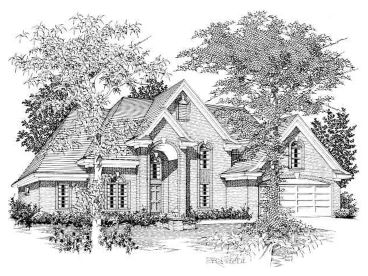 Traditional Home Plan, 061H-0053