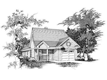 Starter Home Plan, 061H-0005