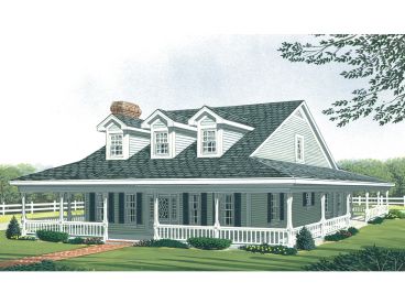 Country Home Design, 054H-0010