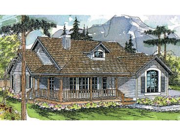 Country House Plan, 051H-0008