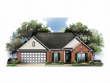 Traditional House Plan, 001H-0035
