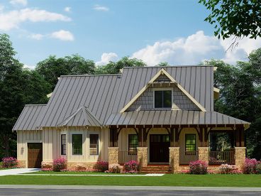 Craftsman House Plan, 074H-0190