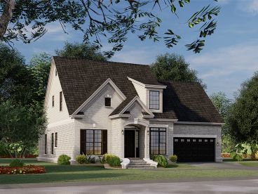 Two-Story House Plan, 025H-0058