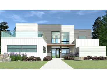 Modern House Plan, 052H-0137