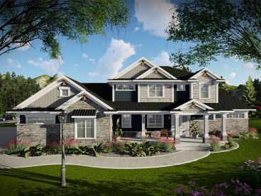 Two-Story House Plan, 020H-0474
