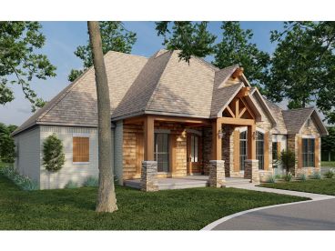 Craftsman House Plan, 074H-0061