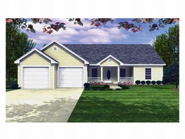 Traditional Home Plan, 001H-0019
