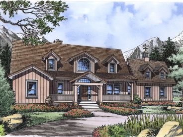 Country House Plan, 043H-0249
