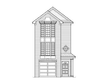 Row House Plan, 061H-0013