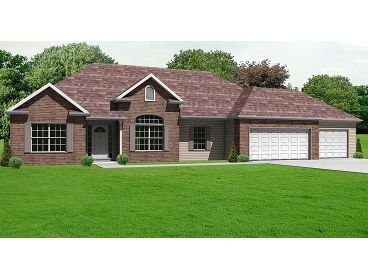Traditional Home Plan, 048H-0019
