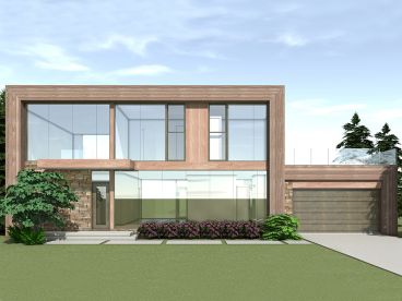 Modern House Plan, 052H-0081