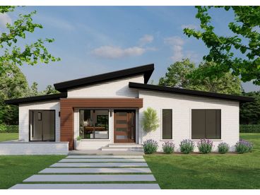 Modern House Plan, 074H-0251
