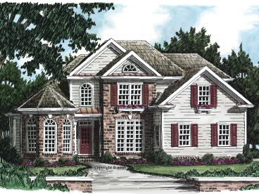 Traditional House Plan, 086H-0011