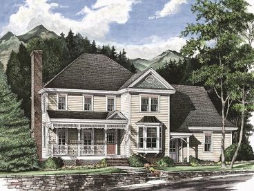 Two-Story Home Design, 063H-0154