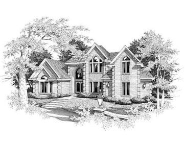 Two-Story Home Plan, 061H-0113