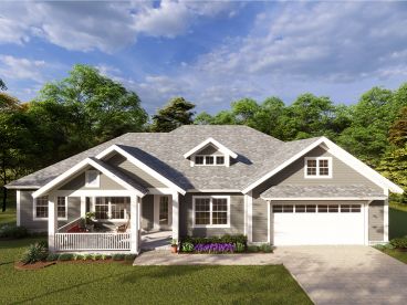 Traditional Home Plan, 059H-0198
