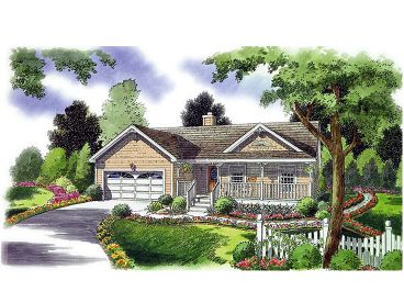 Country Home Plan, 047H-0028