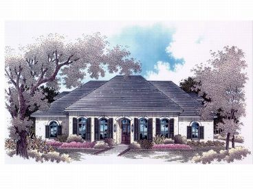 Sunbelt Home Design, 004H-0077
