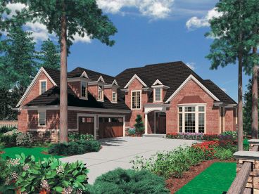 Two-Story House Plan, 034H-0351