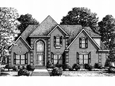 Traditional House Plan, 011H-0036