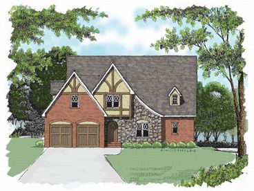 2-Story Home Plan, 029H-0016