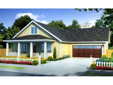 Small Country House Plan, 059H-0241