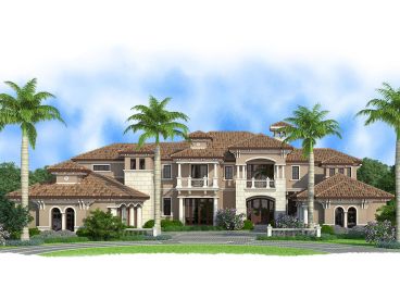 Premier Luxury House Plan, 037H-0223