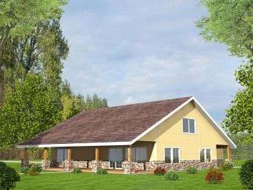 Country House Plan, 012H-0234