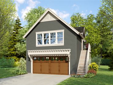 Carriage House Plan, 034G-0028