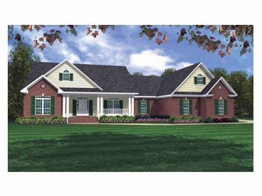Traditional House Plan, 001H-0096
