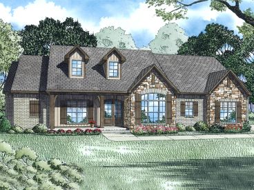 One-Story House Plan, 025H-0331
