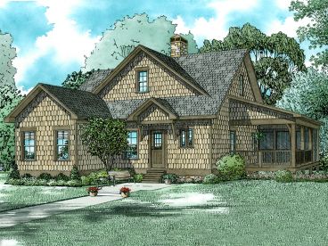 Two-Story House Plan, 025H-0336