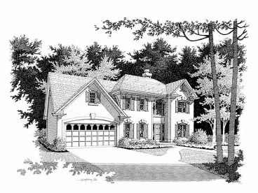 Two-Story Home Plan, 007H-0063