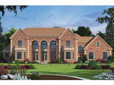 Premier Luxury House Plan, 031H-0379