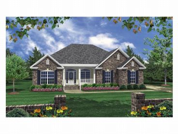 One-Story Home Plan, 001H-0032