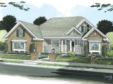 One-Story Home Plan, 059H-0109