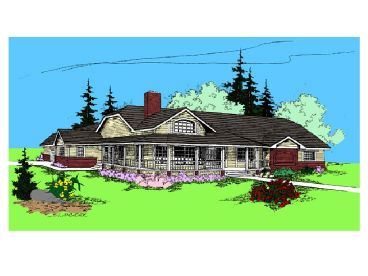 Country House Plan, 013H-0011
