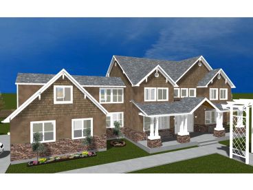 Two-Story Home Design, 065H-0036