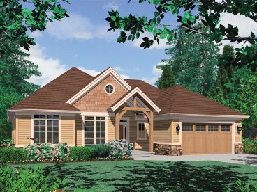 One-Story House Plan, 034H-0250