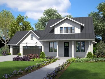 Two-Story House Plan, 034H-0457