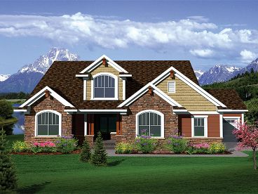 Traditional Home Plan, 020H-0265