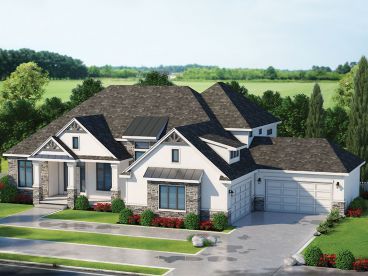 Premier Luxury House Plan, 031H-0355