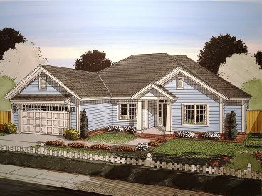 One-Story Home Plan, 059H-0165
