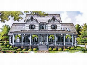 Country Home Design, 021H-0176