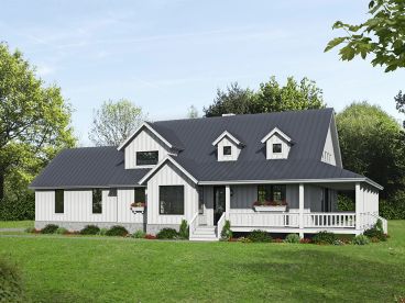 Country House Plan, 062H-0224