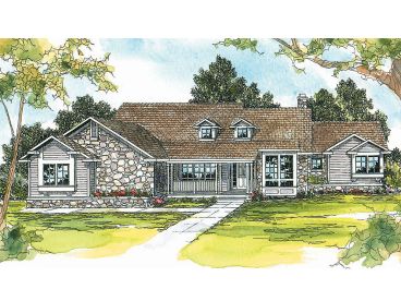 One-Story House Plan, 051H-0028