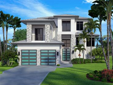 Modern House Plan, 070H-0045
